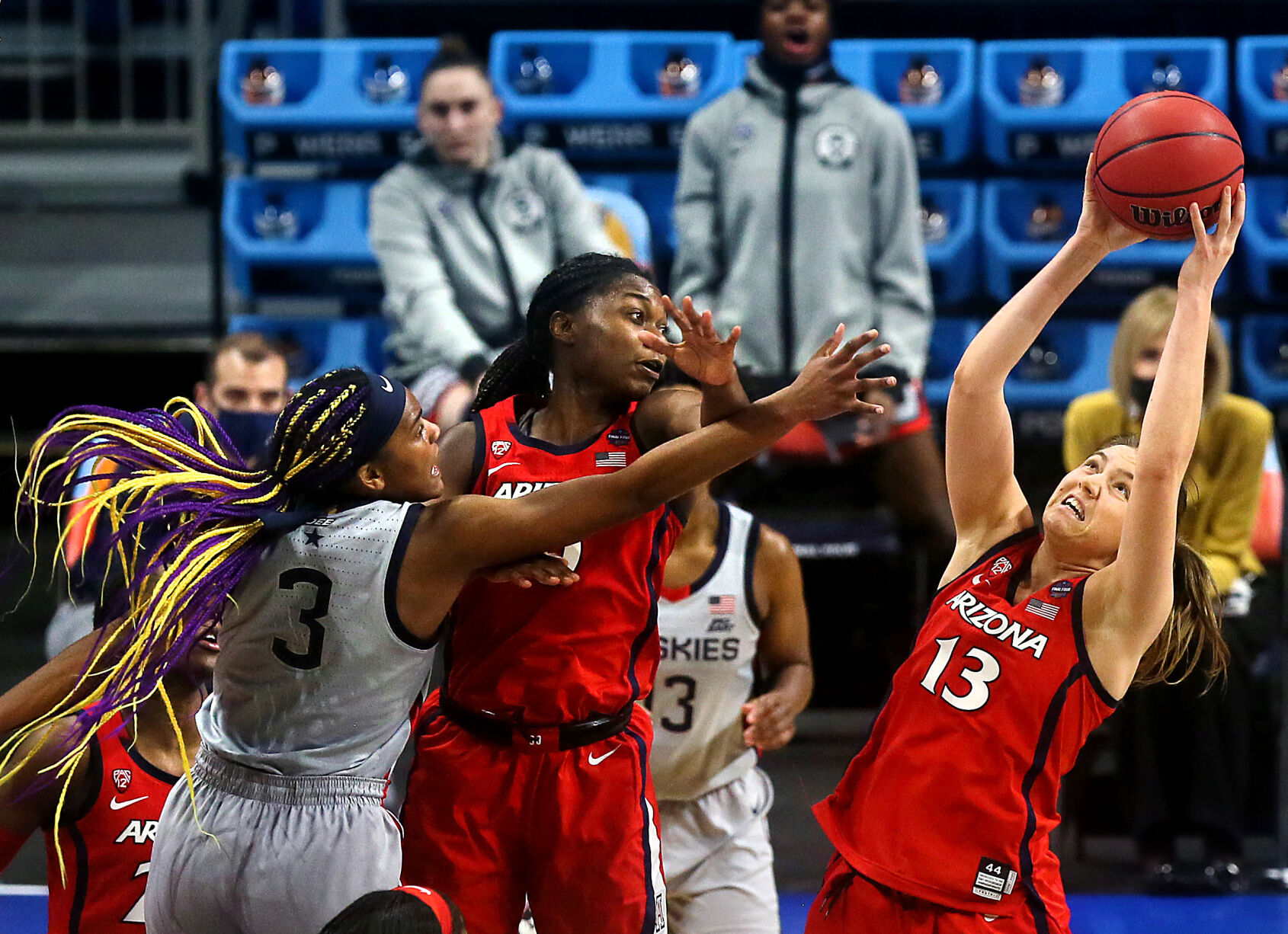 NCAA Tournament Final Four: No. 3 seed Arizona vs. No. 1 seed UConn